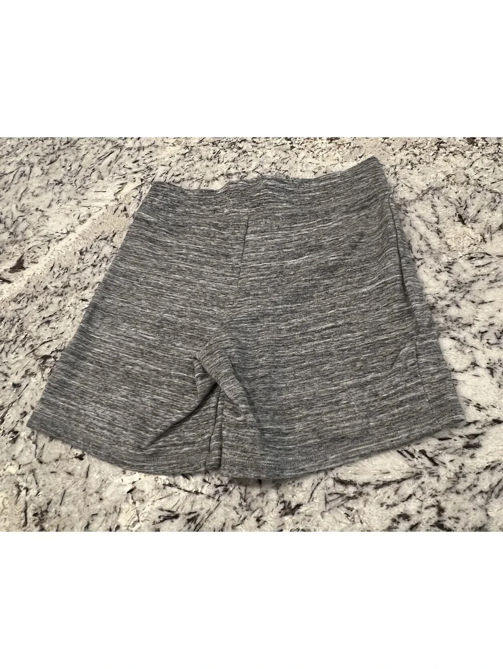 Justice Active Girls Gray Casual Shorts Size 14/16 Bermuda Drawstring